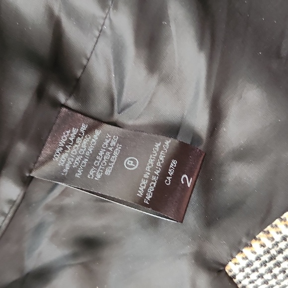 Smythe Glen Plaid Duchess Single Button Wool Twill Blazer - Picture 7 of 8